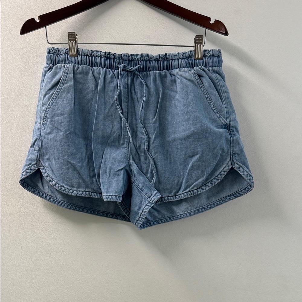 American Eagle Outfitters Light Blue Athletic Shorts